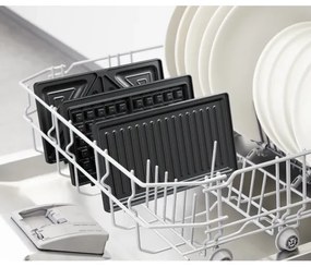 Tefal - Macchina per i panini ULTRA COMPACT 3in1 700W/230V nero/cromo