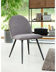 Sedia da pranzo grigia Minto grey - Unique Furniture