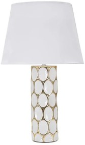 Lampada da Tavolo Elegante Glam Carv ø 34,5x56 cm