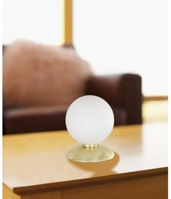 Paul Neuhaus 4437-60 - Lampada da tavolo BUBBA 1xG9/28W/230V con dimmer a sfioramento, dorata