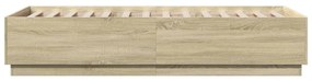 Giroletto rovere sonoma 90x200 cm in legno multistrato