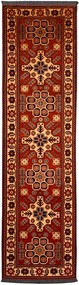 Afghan Tappeto 90x320 Rosso (Afghanistan) Annodato A Mano