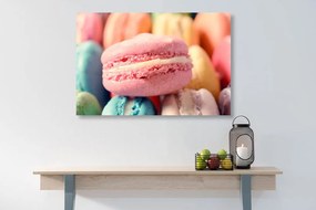 Quadro su tela – Macaron colorati