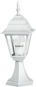 Lume roma bianco 1xe27 ip44 14,6x14,6x39cm lant-roma-l1 bco