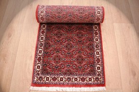 Bidjar Tappeto 200x50 (Iran) Annodato A Mano