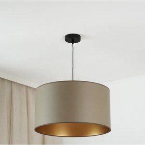 Brilagi - Lampadario a sospensione con filo OREGON ROLLER VEGE 1xE27/15W/230V diametro 45 cm grigio
