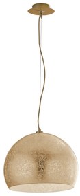 Lampadario Sospensione Vanity  Class Colore Oro 60W  Mis 40 x 120 cm