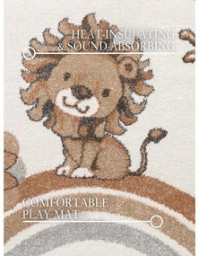 Tappeto per bambini crema ø160 cm Roar like a Lion - Villeroy&amp;Boch