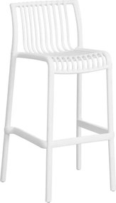 Sgabello da giardino Athena NEW GARDEN bianco, 4 pezzi