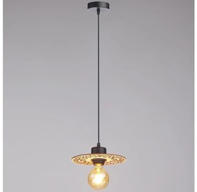 Lampadario a sospensione con filo FALCO 1xE27/60W/230V diametro 20 cm beige