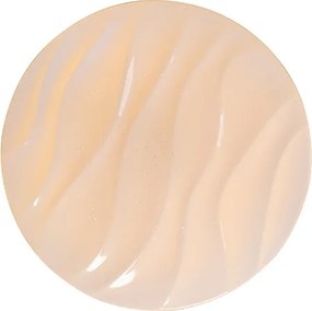 Plafoniera bianca 38 cm con LED e telecomando - Damla