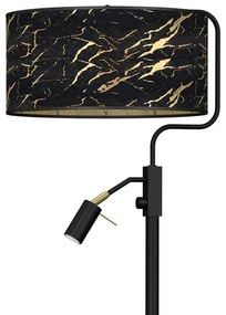 Lampada da terra SENSO 1xE27/40W/230V + 1xGU10/7W nero