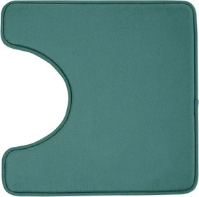 Set di tappetini per il bagno verdi in memory foam 2 pz per WC 50x80 cm Anti-Bacterial – Catherine Lansfield
