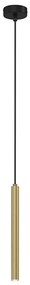Lampadario a sospensione con filo YORU 1xG9/8W/230V 30 cm ottone