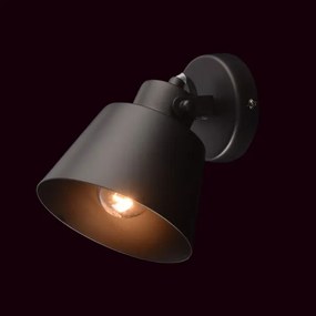 Brilagi - Faretto da parete TECHNO 1xE27/60W/230V nero