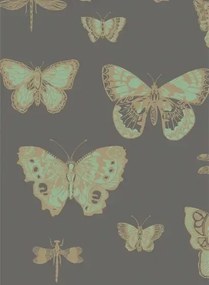 Tapete Butterflies & Dragonflies von Cole & Son - Charcoal