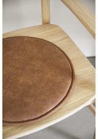 Sedie da pranzo in legno di quercia in colore naturale in set di 2 pezzi Maidstone - Rowico