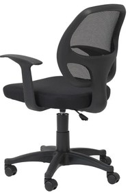 Sedia da ufficio nera Davis - Støraa