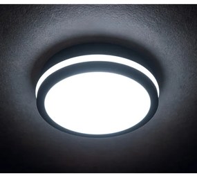 Kanlux 38790 - Lampada LED da esterno con sensore BENO 12/18W/230V 3000/3500/4000K IP65 antracite