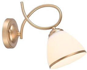 Brilagi - Lampada da parete FRED 1xE27/60W/230V dorata