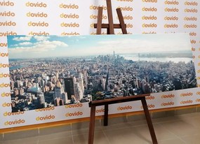 Quadro su tela – Vista sul centro incantevole di New York