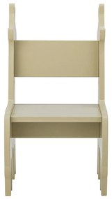 Sedia per bambini beige Ibber – Bloomingville Mini