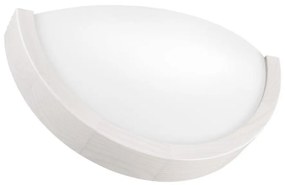 Applique NATURAL SLIM 1xE27/60W/230V pino/bianco