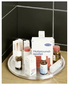 Giradischi Uno in acciaio inox, ø 26,5 cm - Wenko