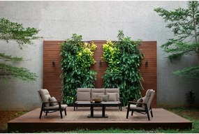 Tavolo da pranzo da giardino in alluminio 80x140 cm Miguel – Bizzotto