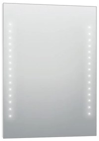 Specchio con illuminazione integrata bagno rettangolare Hollywood SENSEA L 60 x H 80 x P 2.5 cm