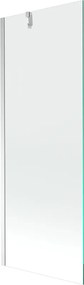 Mexen Next paratia per vasca da bagno 1 anta 70 x 150 cm, trasparente, cromo - 895-070-000-00-00-01