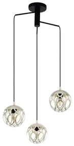 Eglo 99073 - Lampadario a sospensione con filo MIRTAZZA 3xE27/60W/230V