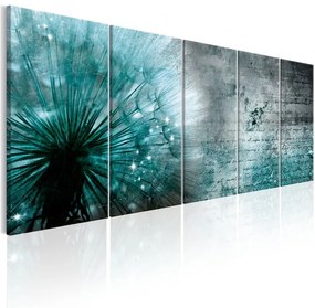 Quadro Ice Dandelion  Colore Grigio, Dimensioni e Misure 225x90