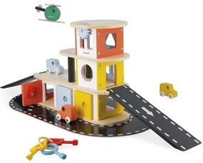 Janod - Garage in legno BOLID