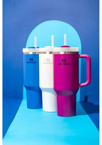 Borraccia termica bianca in acciaio inox 1,18 l Quencher H2.0 FlowState Tumbler Frost – Stanley