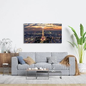 Stampa su tela Parigi, multicolore 145 x 75 cm