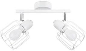 Sollux SL.1112 - Faretto BELUCI 2xE14/40W/230V bianco