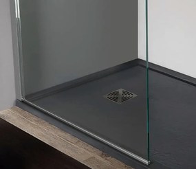 Colacril Flat Bordo - Piatto Doccia In Marmo Resina Ribassato