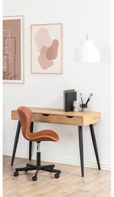 Sedia da ufficio marrone cognac Batilda - Actona