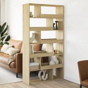 Libreria Rovere Sonoma 100x33x187,5 Cm İn Truciolato /
