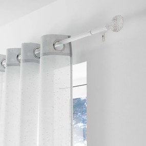 Mantovana estensibile in metallo 210 - 380 cm Bullette - douceur d'intérieur