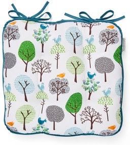 Cuscino di seduta 34x36 cm Forest Birds - Cooksmart ®