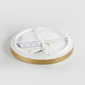 Brilagi - Lampada LED dimmerabile GLASS POOL DOUBLE LED/60W/230V 50 cm dorata + telecomando