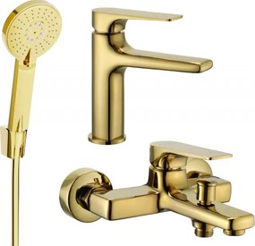 Mexen Lynx R40 set da bagno, oro - 745903R40-50