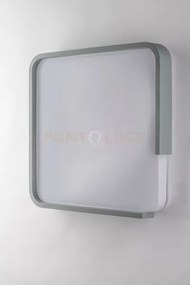 Plafoniera led wayout grigia 40w 4125lm cct 3000k 4000k 6500k 48,5x...