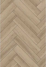 Mexen Palmdale  pannelli vinilici a spina di pesce 570 x 95 mm LVT Dryback 2,5 mm, supporto in PVC, 4 V-Fuga, Rovere