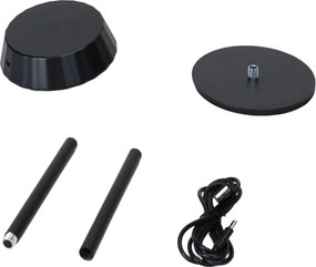 Aigostar - Lampada da tavolo LED dimmerabile AMBIENT LED/2,4W/5V 3000-6500K nera