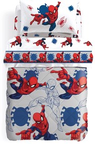 Trapunta in Cotone Spider-man America Singolo Marvel Ragazzo