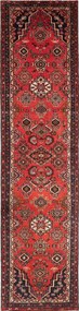 Hamedan Tappeto 100 x 420 Rosso (Iran) Annodato A Mano