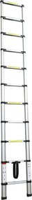 Scala Telescopica Estensibile Salvaspazio 10 Gradini Altezza Max 320 cm...